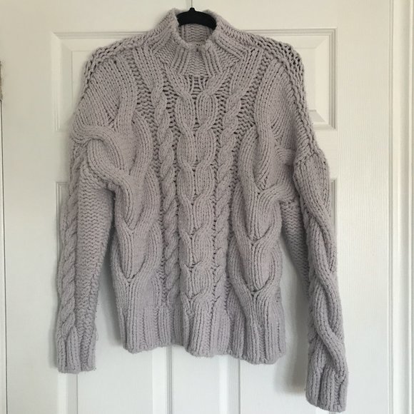 Zara Oversized Chunky Knit Sweater